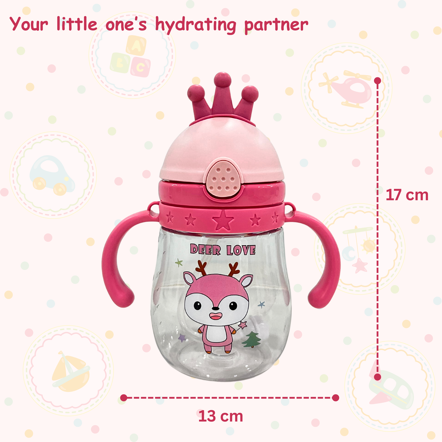Sipper Bottle - Cub Cap Edition (4m+)