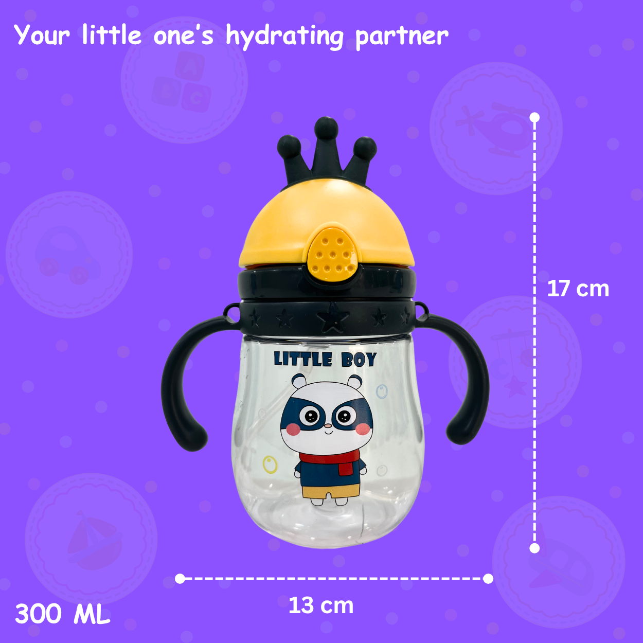 Sipper Bottle - Cub Cap Edition (4m+)