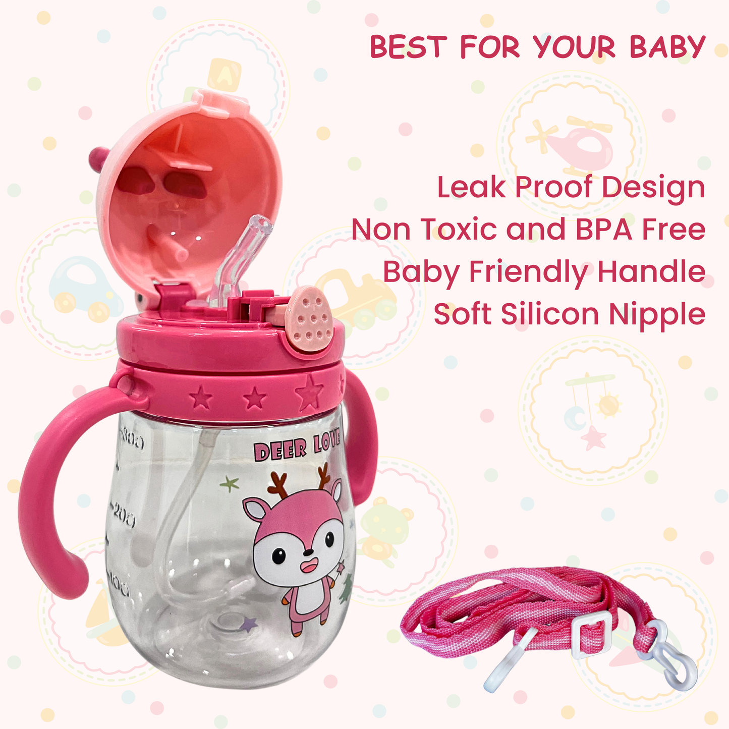 Sipper Bottle - Cub Cap Edition (4m+)