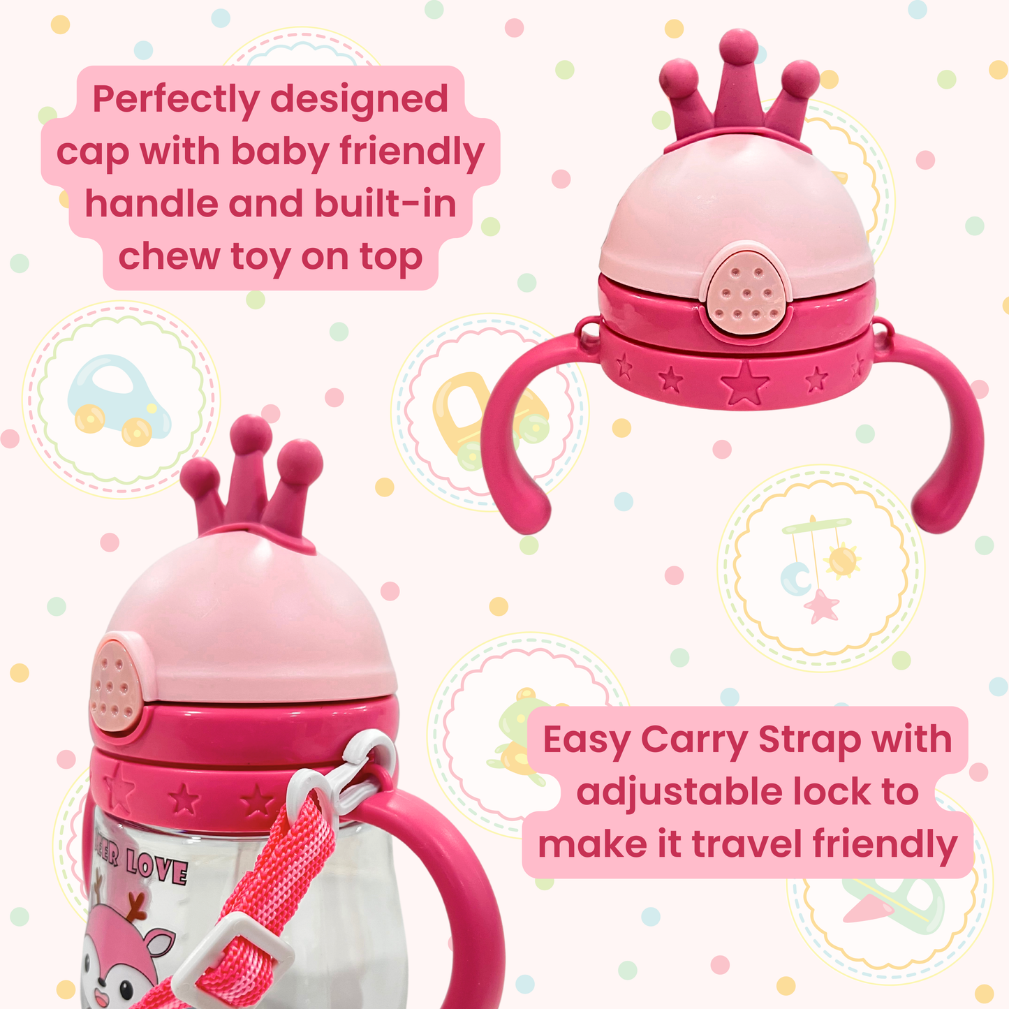 Sipper Bottle - Cub Cap Edition (4m+)
