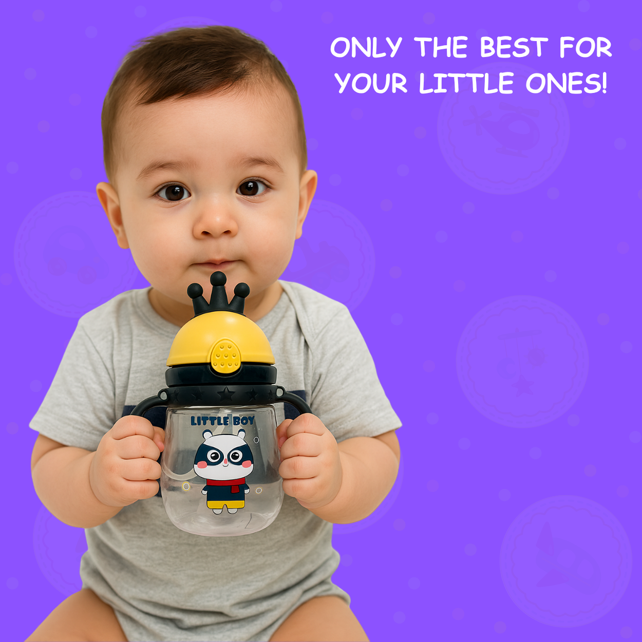 Sipper Bottle - Cub Cap Edition (4m+)