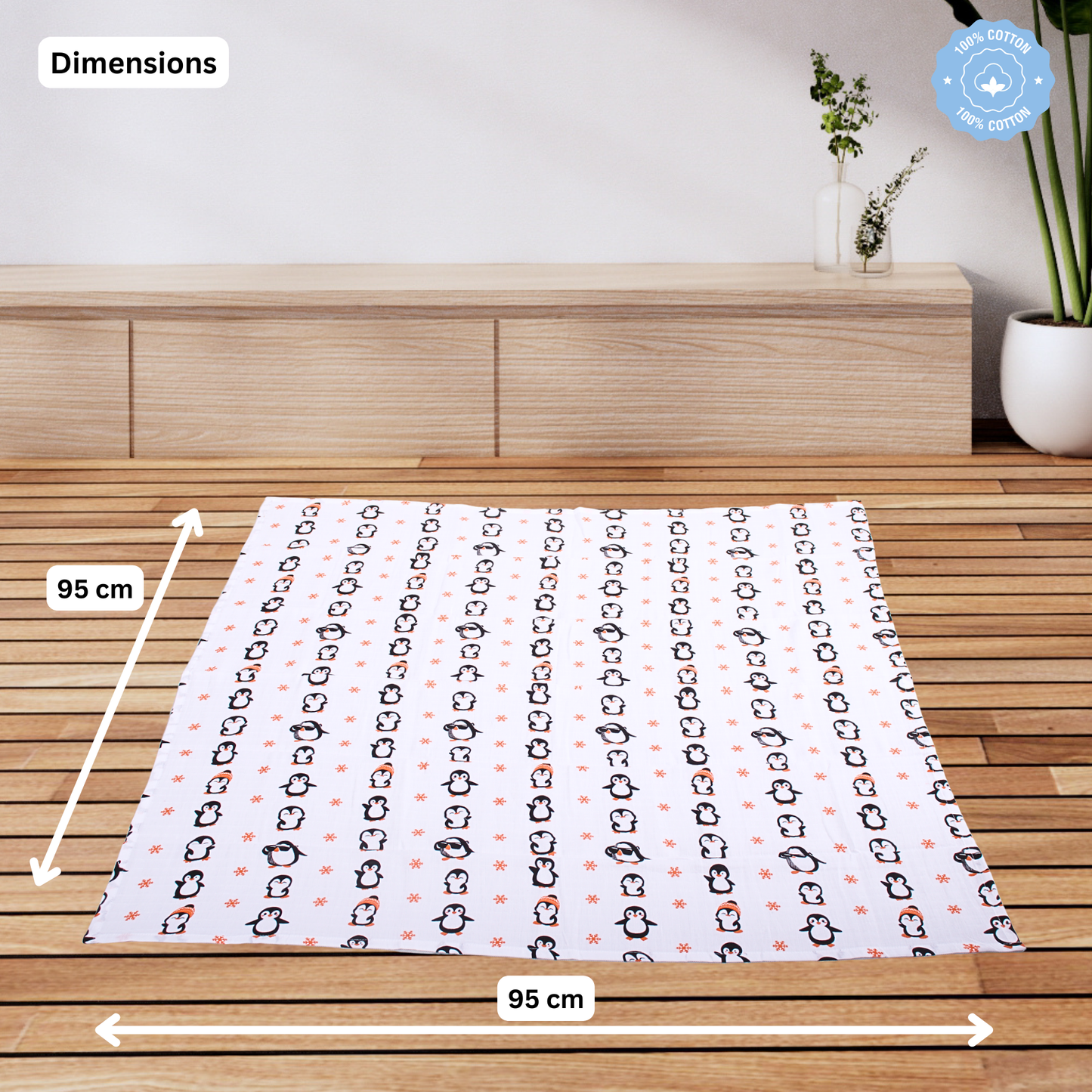 Muslin Swaddles (Pack of 2)