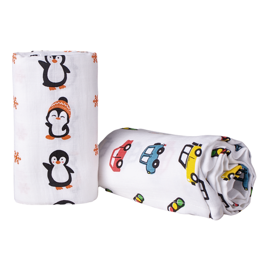 Muslin Swaddles (Pack of 2)