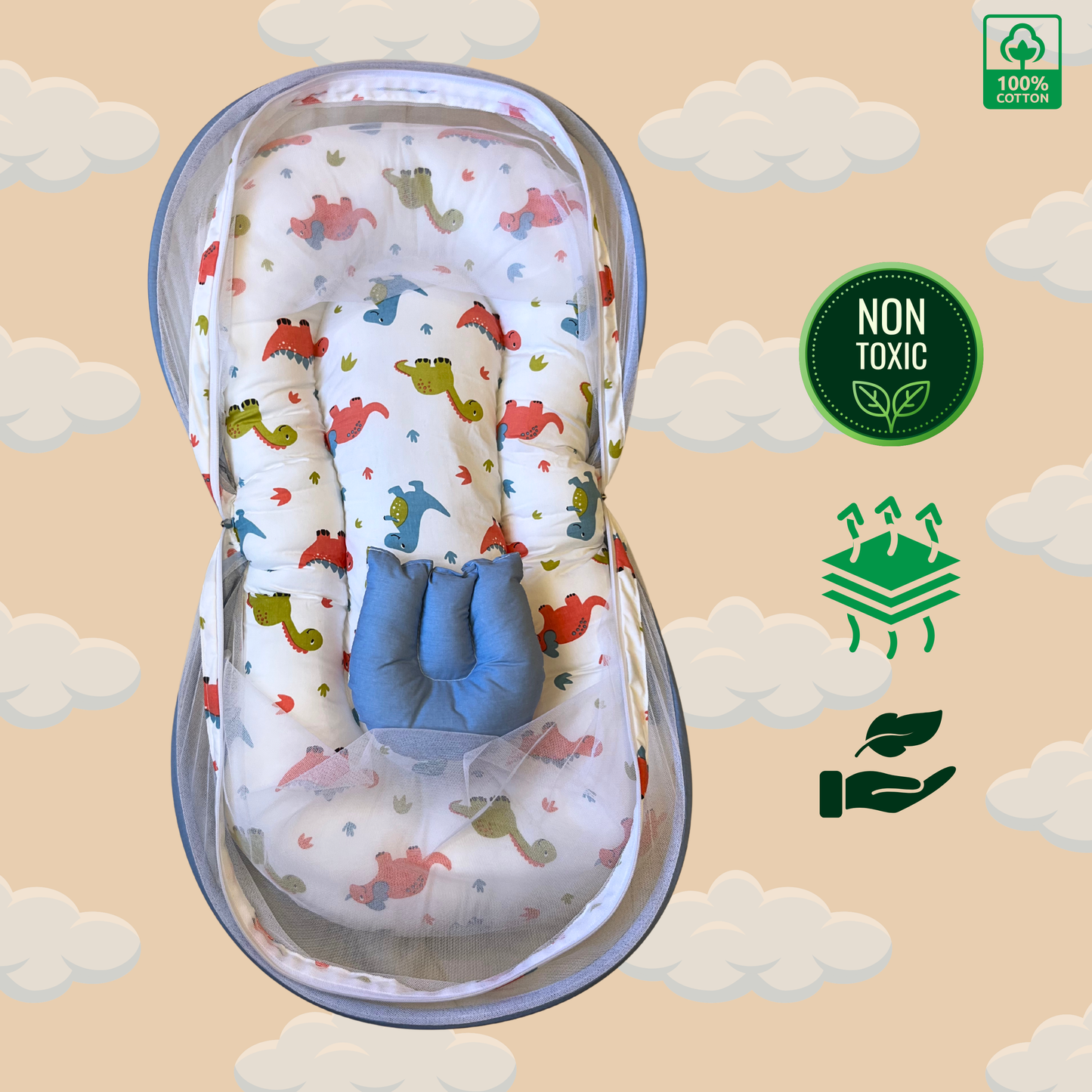 Mosquito Net Bed for Babies