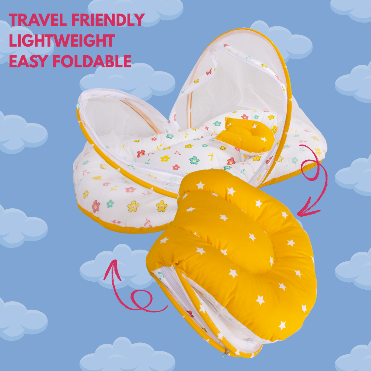 Mosquito Net Bed for Babies