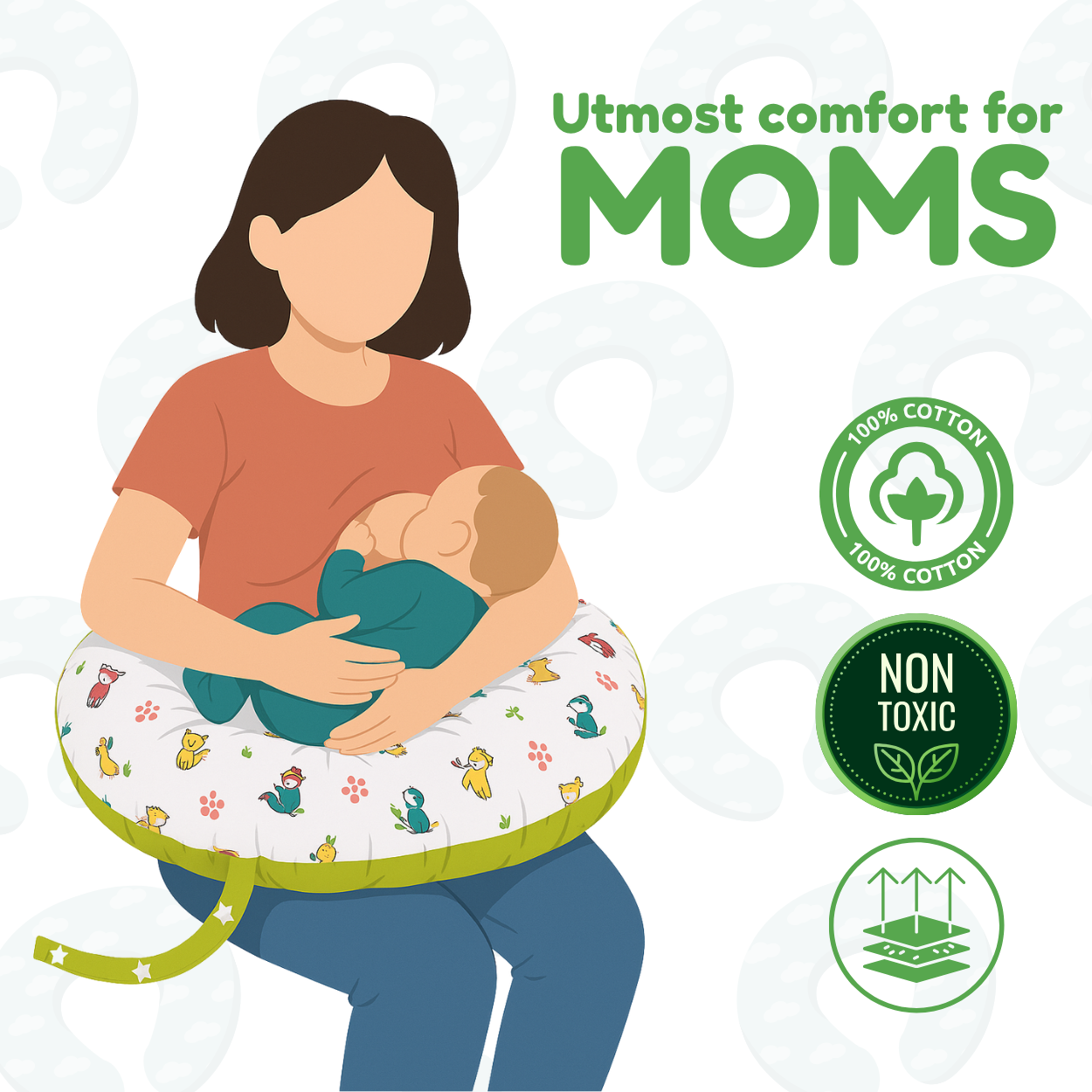 Feeding Pillow for Moms